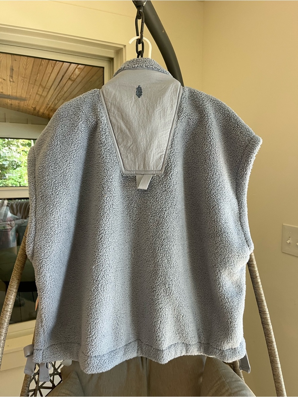 FP Movement by Free People scout it Out Fleece Vest with Snap Front - Picture 6 of 6